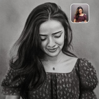 Personalized Handmade Pencil Portrait